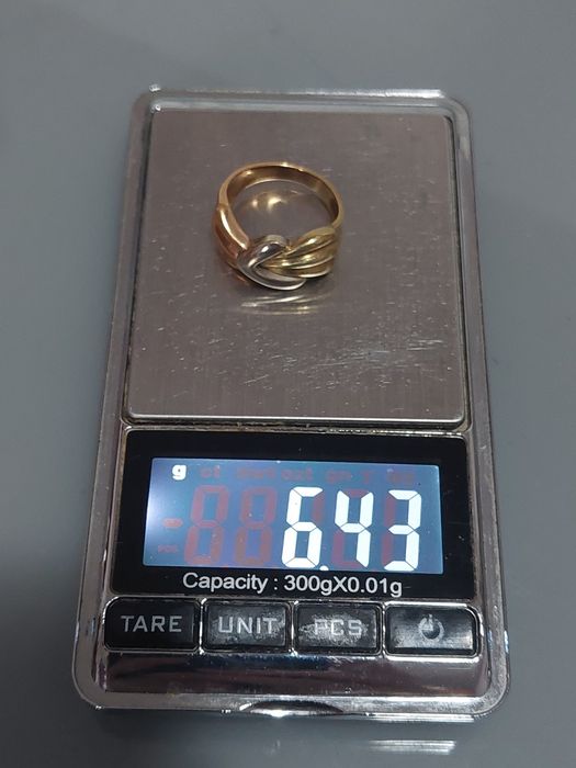 Anel ouro 19,2ct