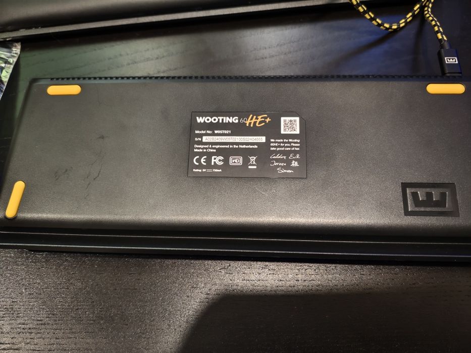 Teclado Wooting 60HE+