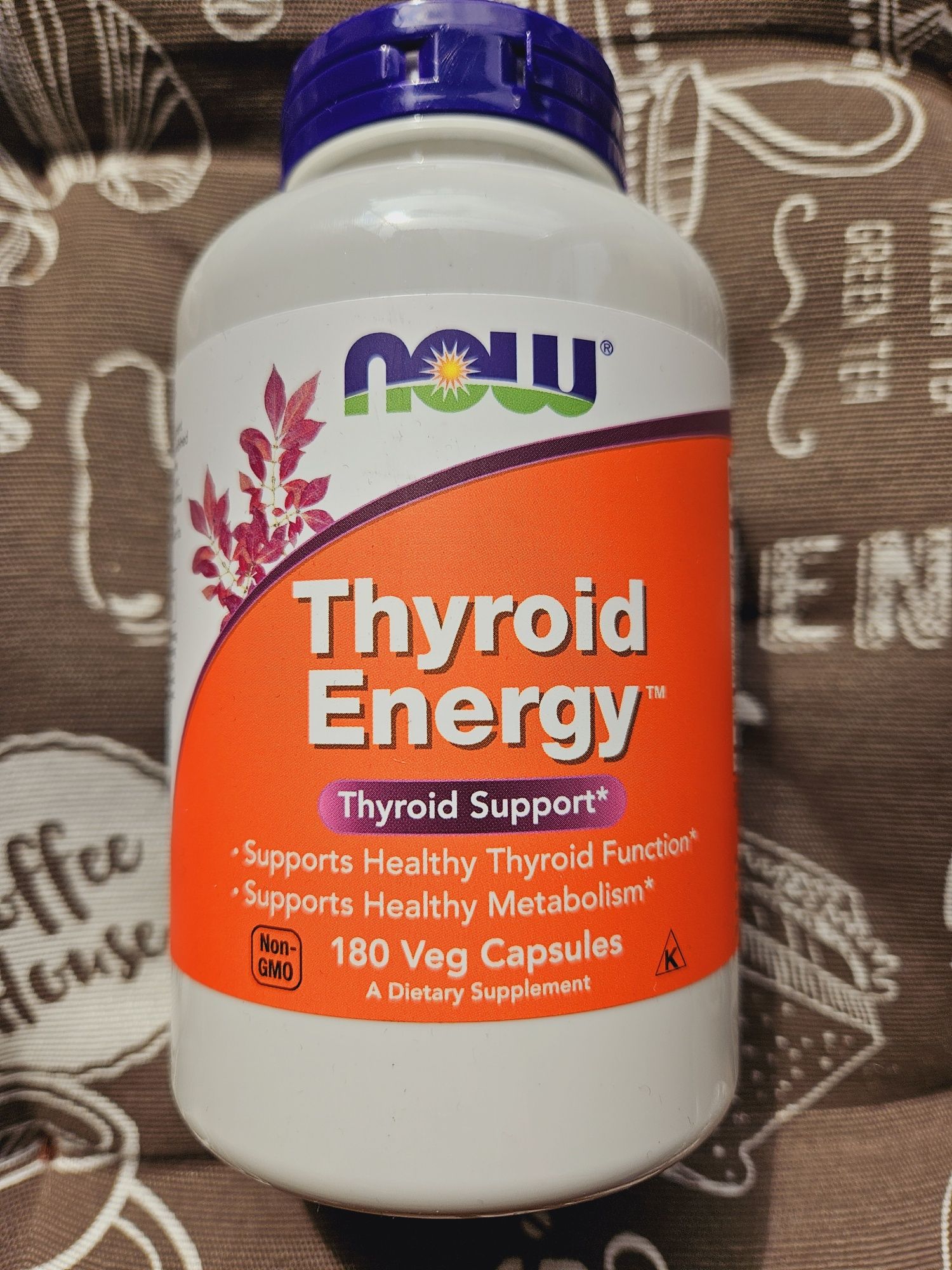 Now Foods Thyroid Energy підтримка щитовидної залози, 90 шт