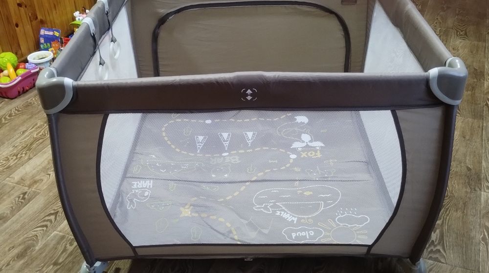 Манеж Carrello Grande Chocolate Brown