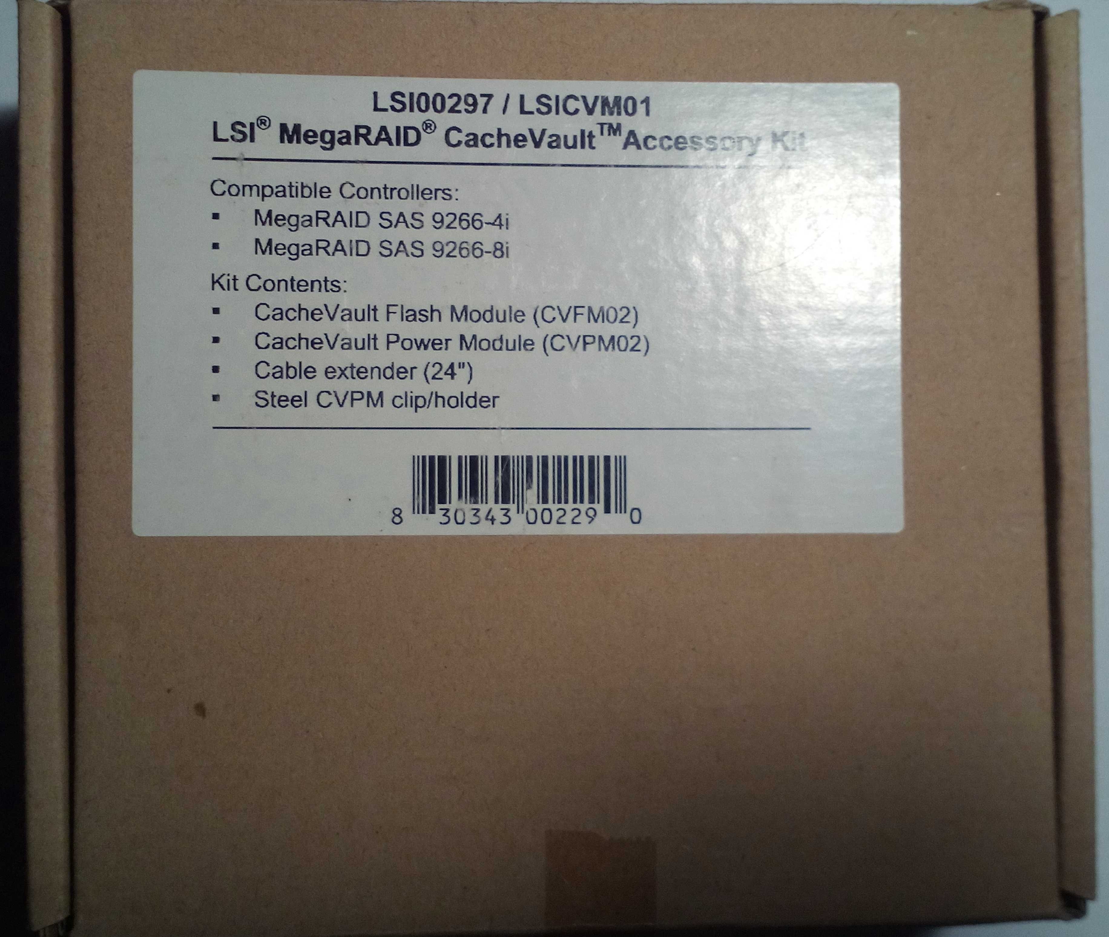 Комплект захисту даних LSI CacheVault LSICVM01 (LSI00297)