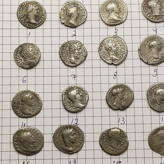 Римські денарії ,денарик(дінарії динарик) різних імператорів