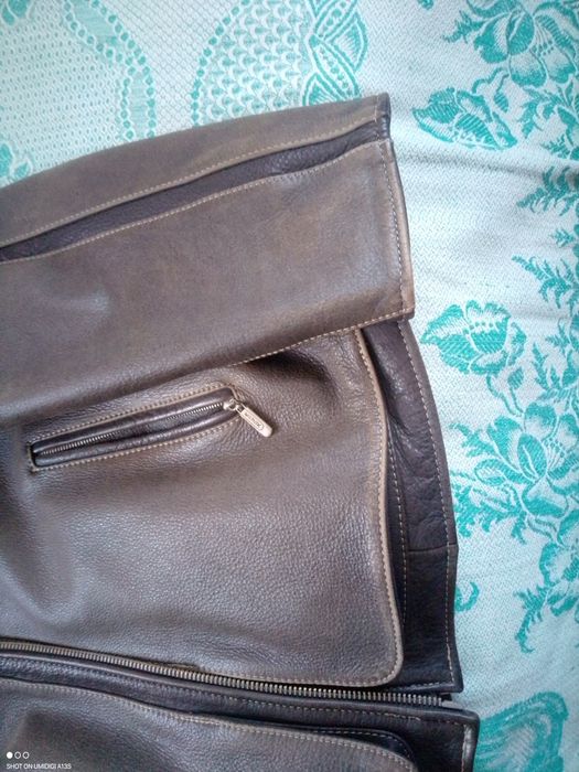 Куртка шкіряна чоловіча 3XL