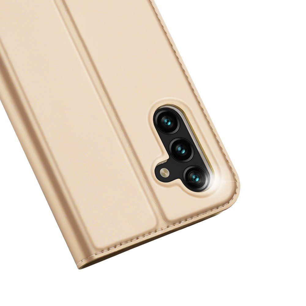 Etui Dux Ducis Z Klapką Do Samsung Galaxy A13 5G Złoty