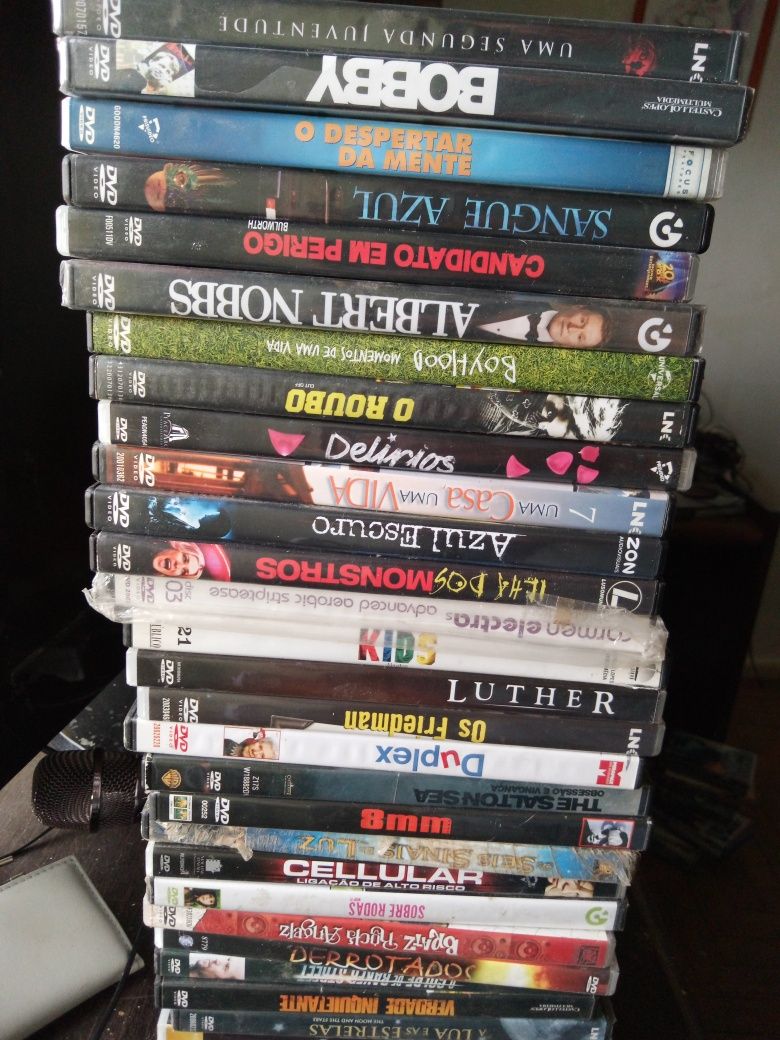 30.dvds incluindo Kids