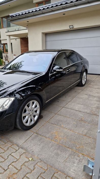 Mercedes w221 klasa S 550 4matic long LPG niezniszczony serwisowany