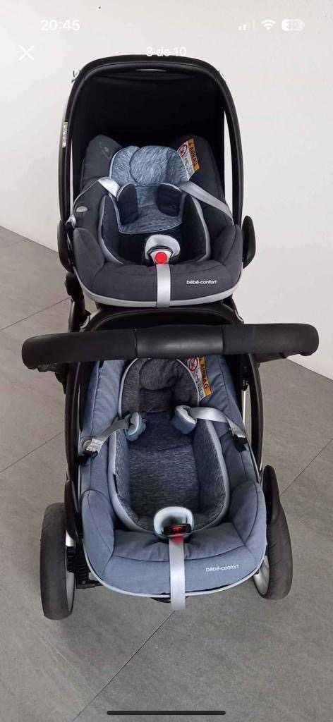 Carrinho de gémeos icandy