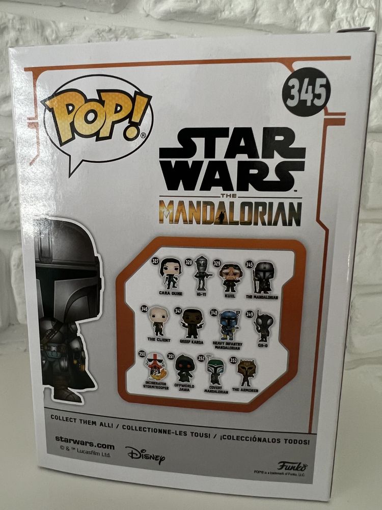 Figurka  Funko POP! STAR WARS 345 The Mandalorian Idealna na prezent