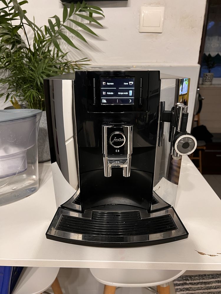 Okazja Jura E8 Chrom Limited edition Capuccino Latte Espresso