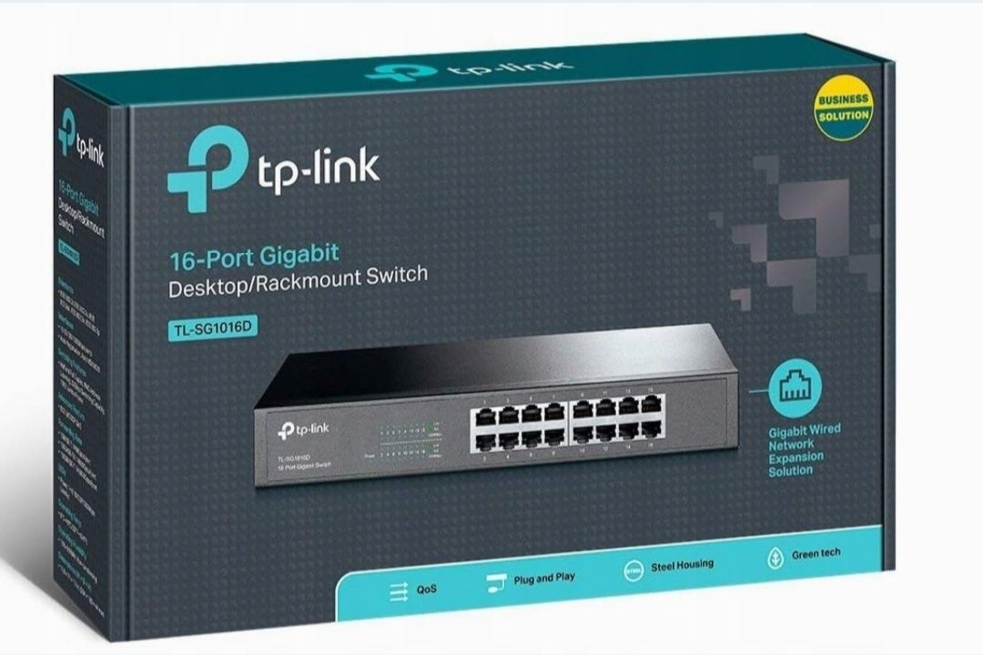 Switch TP-Link TL-SG1016D 16 portów