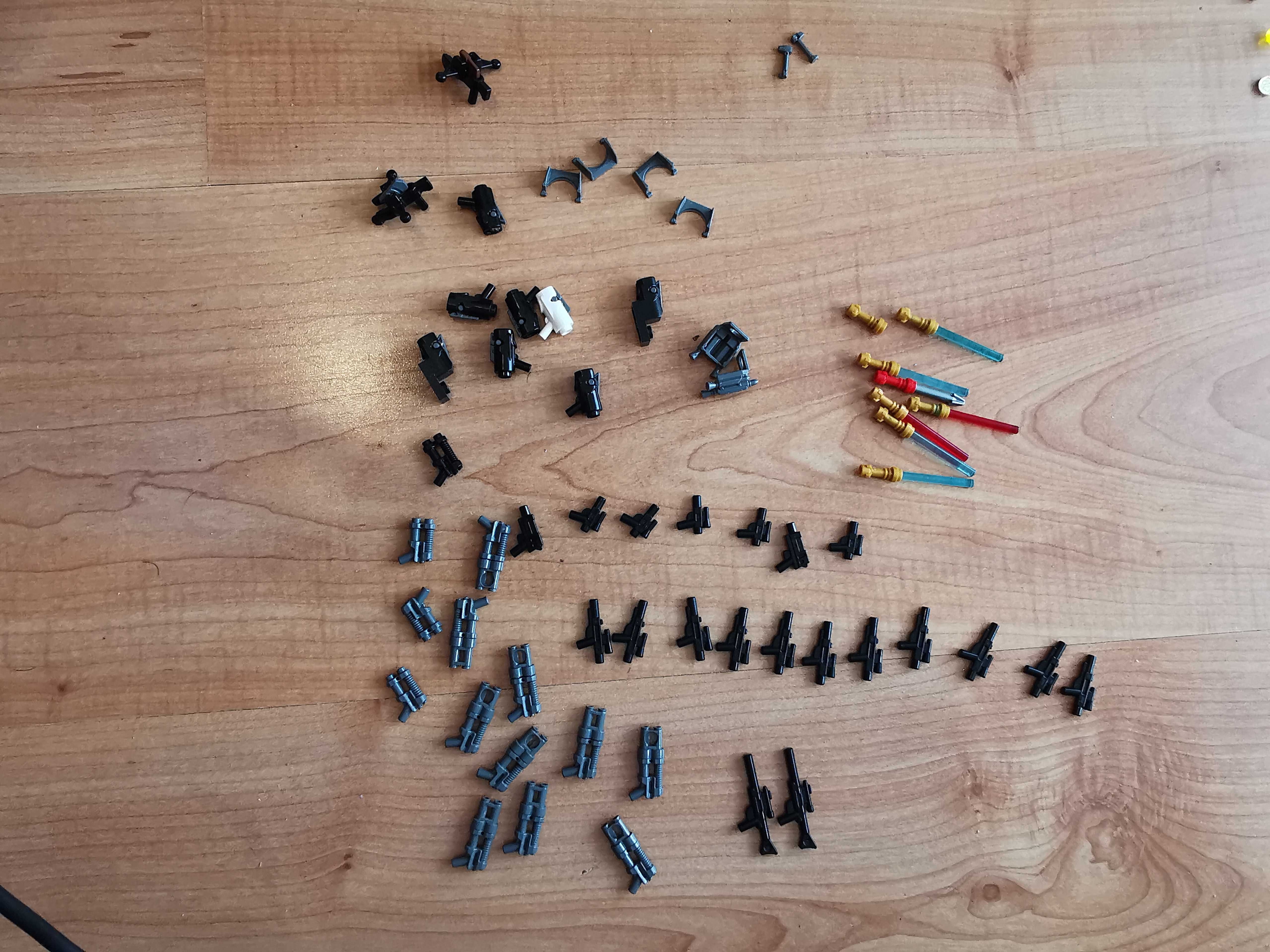 LEGO star wars, blastery, jet packi i inne akcesoria DUŻO