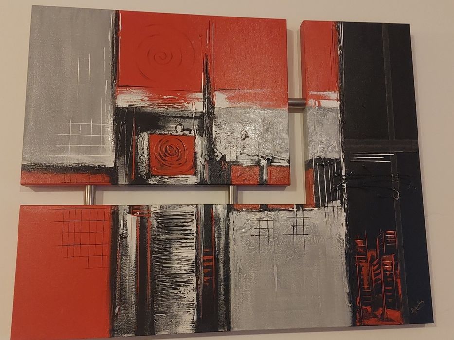 Quadros pintados a óleo