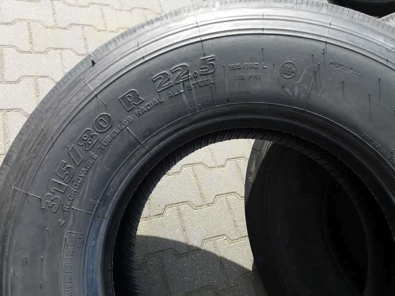 315/80R22,5 PIRELLI FR25  Nowe Opony na Przód Montaż Gratis!