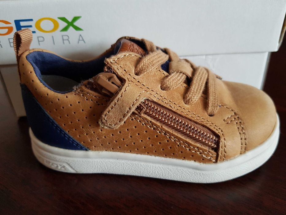 кроссовки кеды #Geox для мальчика натурал.кожа 21 22 28  размер