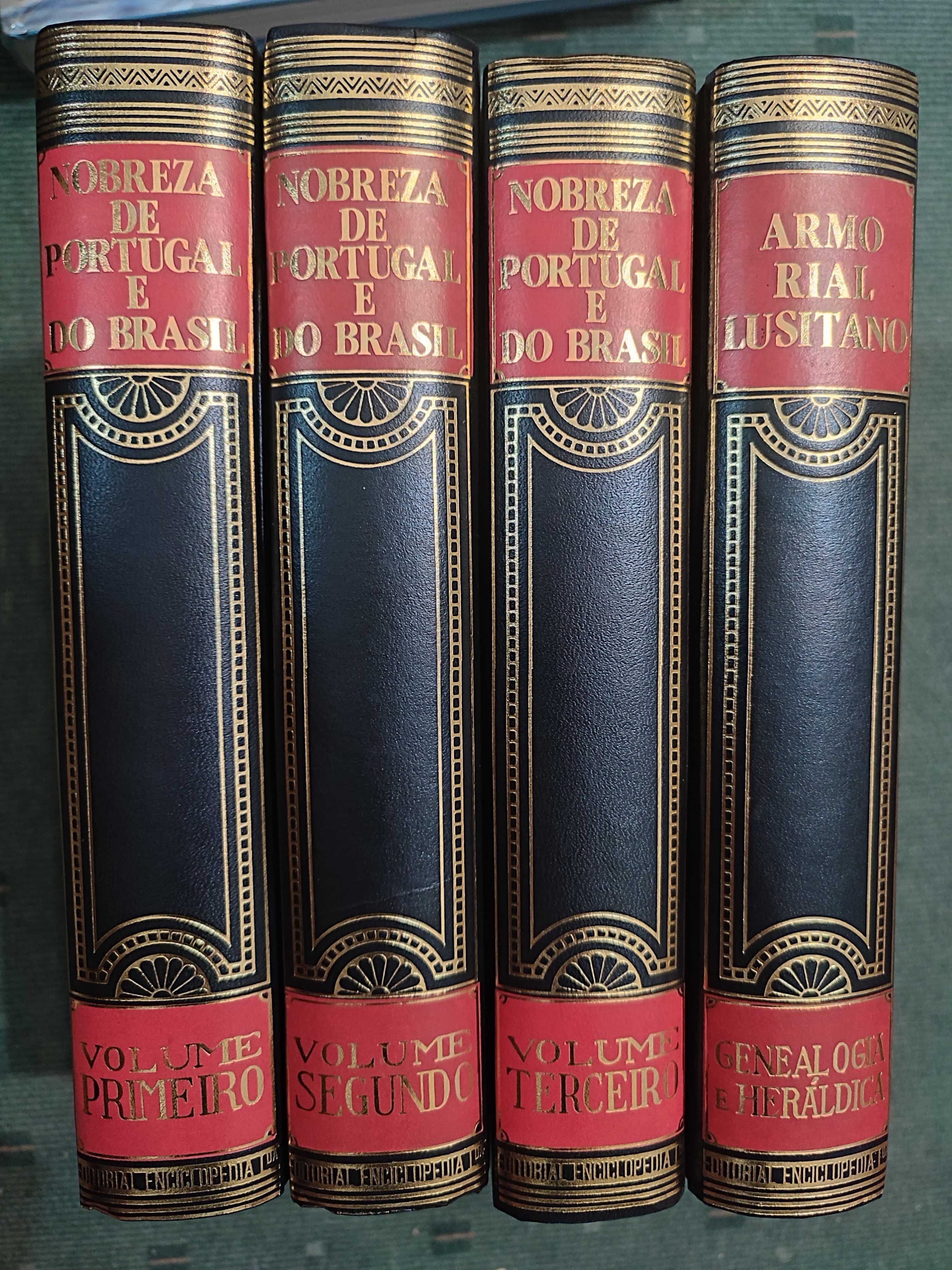 Nobreza de Portugal + Armorial lusitano - 4 Volumes