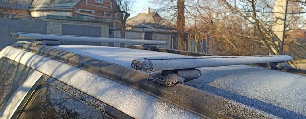 Алюминевые перемычки TW9-G9 на Subaru Forester 2 (кузов SG)