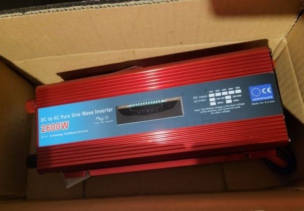 Інвертор 12-220V 2600W  LED Дисплеєм