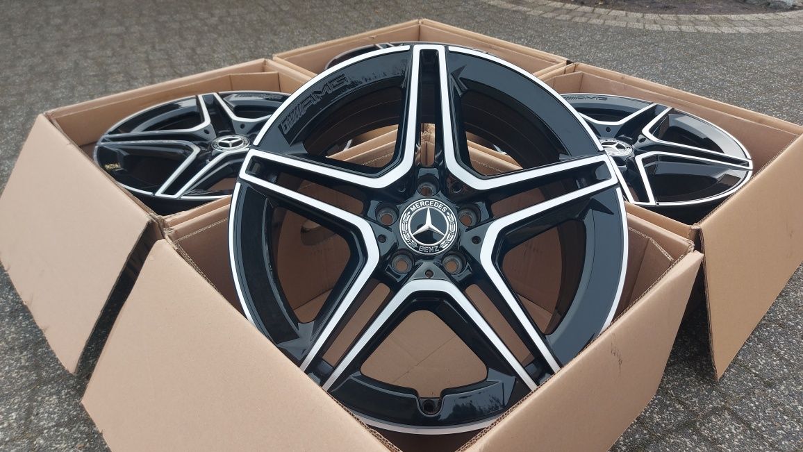 AMG  18" A177 oryginal Mercedes  5x112  7,5j et49  Jak NOWE  A176 205