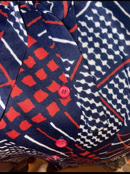 Sukienka vintage PRL stan idealny lata 60 r.38