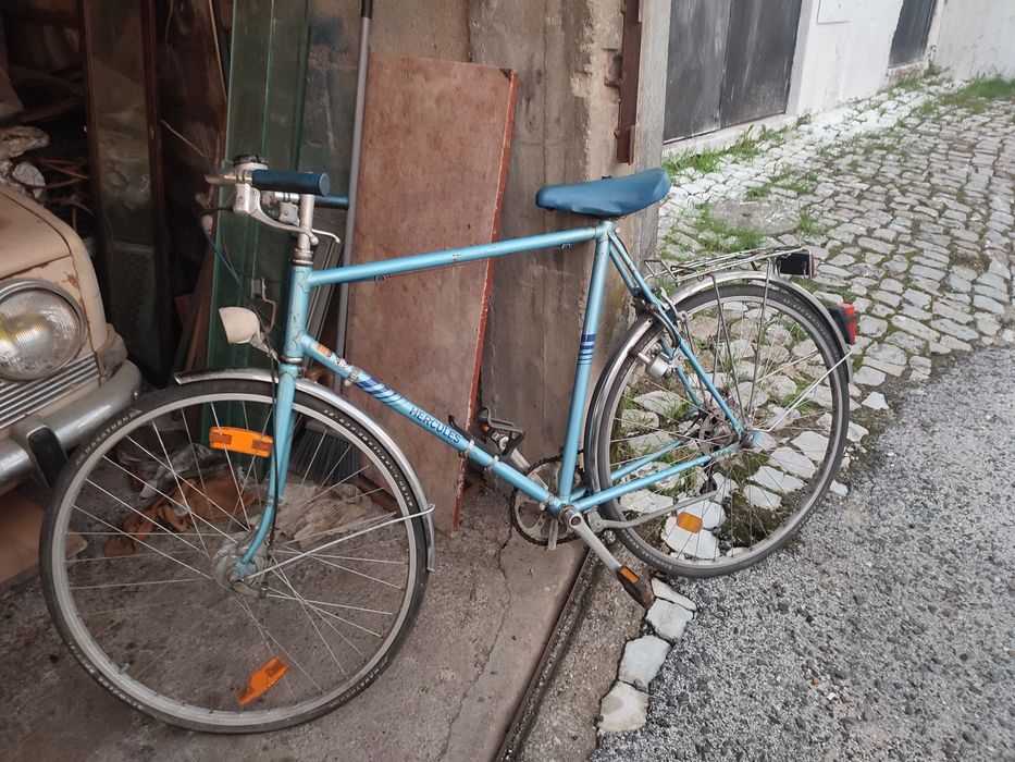 Bicicleta em funcionamento