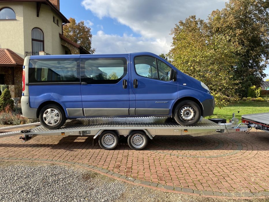 wynajem lawety dł 5m, szer 2,1m, dmc 2500kg, ład 1800kg