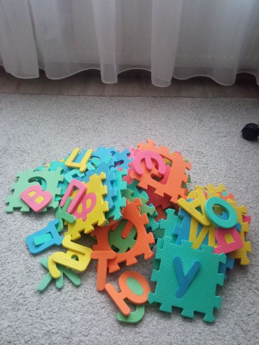 Коврик пазл-алфавіт