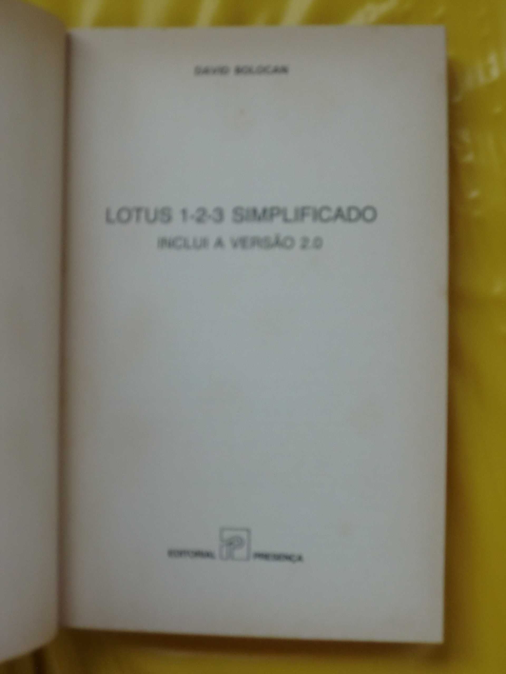 Lotus 1.2.3 Simplificado
de David Bolocan