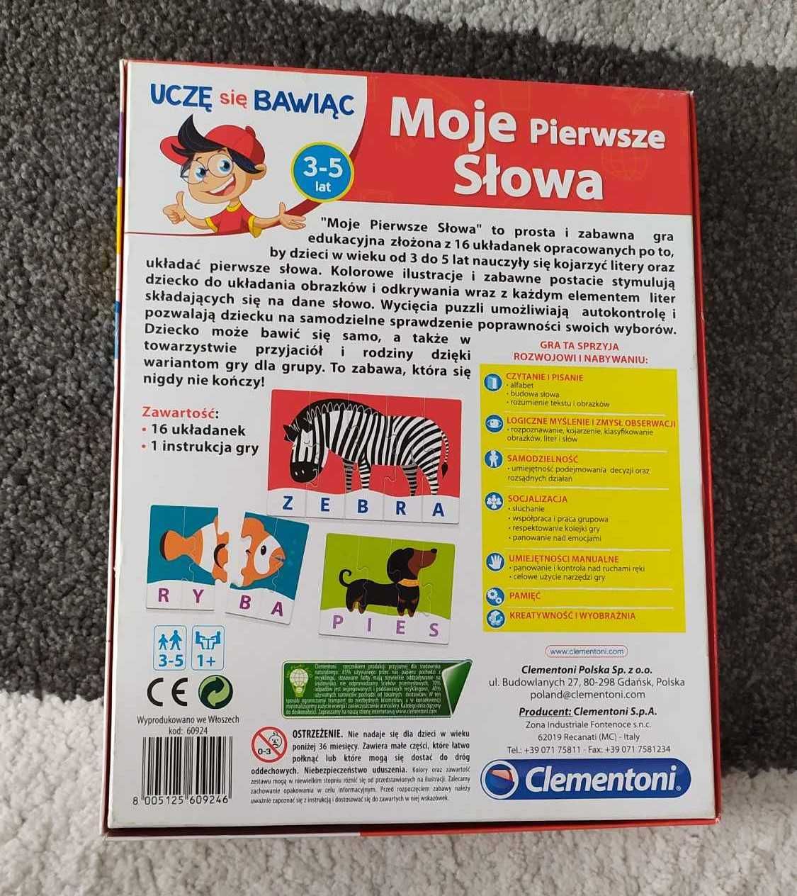 Uczę się bawiąc. Moje pierwsze słowa ~ Kraków