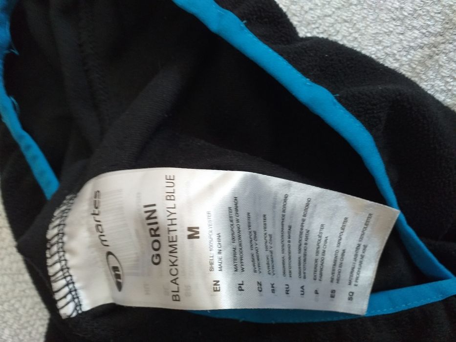 Bluza sportowa polarowa czarna GORINI r.M