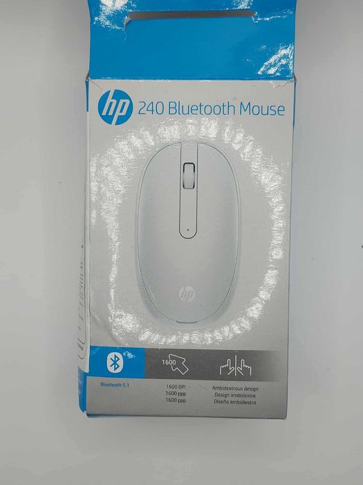 HP 240 Bluetooth 5.1 – biała mysz bezprzewodowa