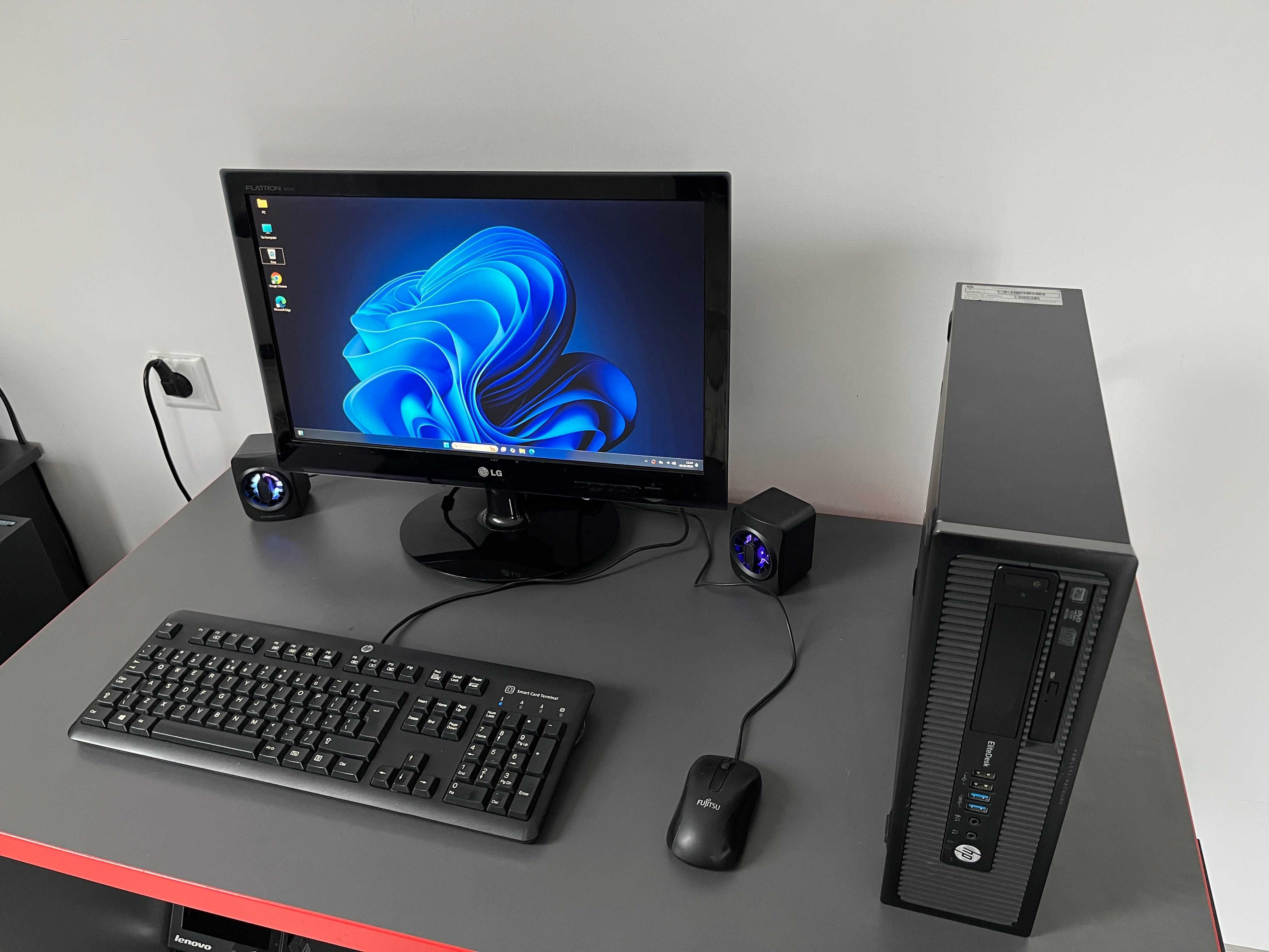 Komputer Win 11 Do Nauki PC Zestaw Komplet  i5 8GB SSD 500GB  GTX 1050
