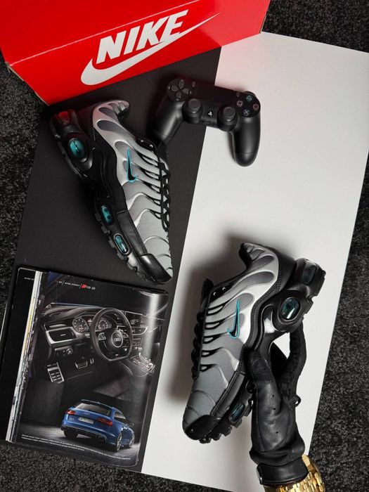 Чоловічі кросівки найк аір макс Nike Air Max Plus Grey Black Sky 41-45