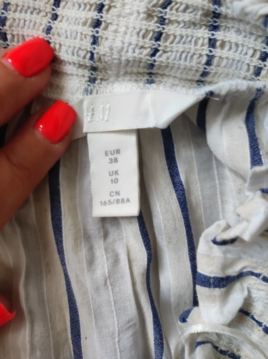 Bluzka Boho, H&M, rozm. 38