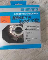 Kaseta shimano 9 rzędów CS-HG201-9