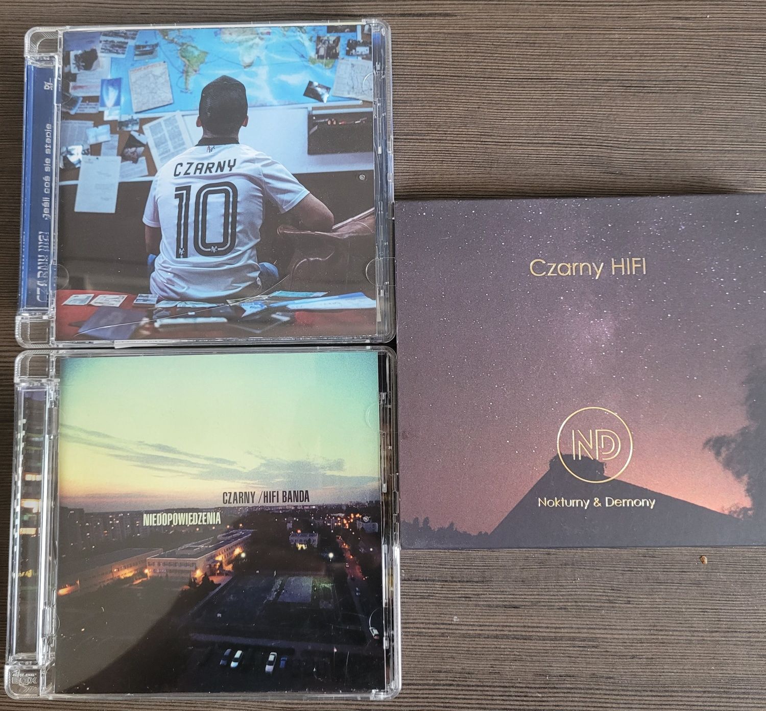 Czarny HIFI 3 CD Niedpowiedzenia Nokturny & Demony Jeśli coś się ...