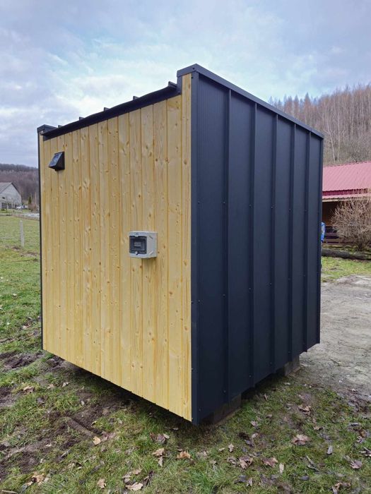 Sauna ogrodowa zewnętrzna Term-Focus z wyposażeniem od Term-Relax