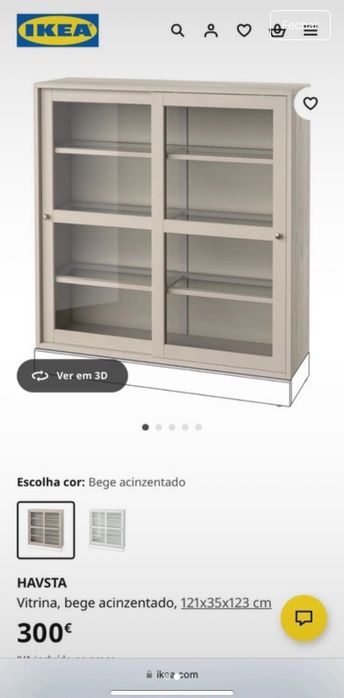 Vitrine/Cristaleira