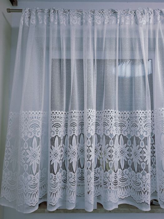 Firana żakardowa biała 3m ×1.4m