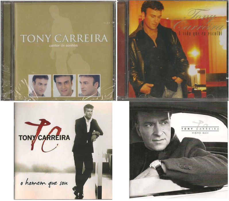Tony Carreira LP  Cassetes Audio DVD CD Verão Em Portugal