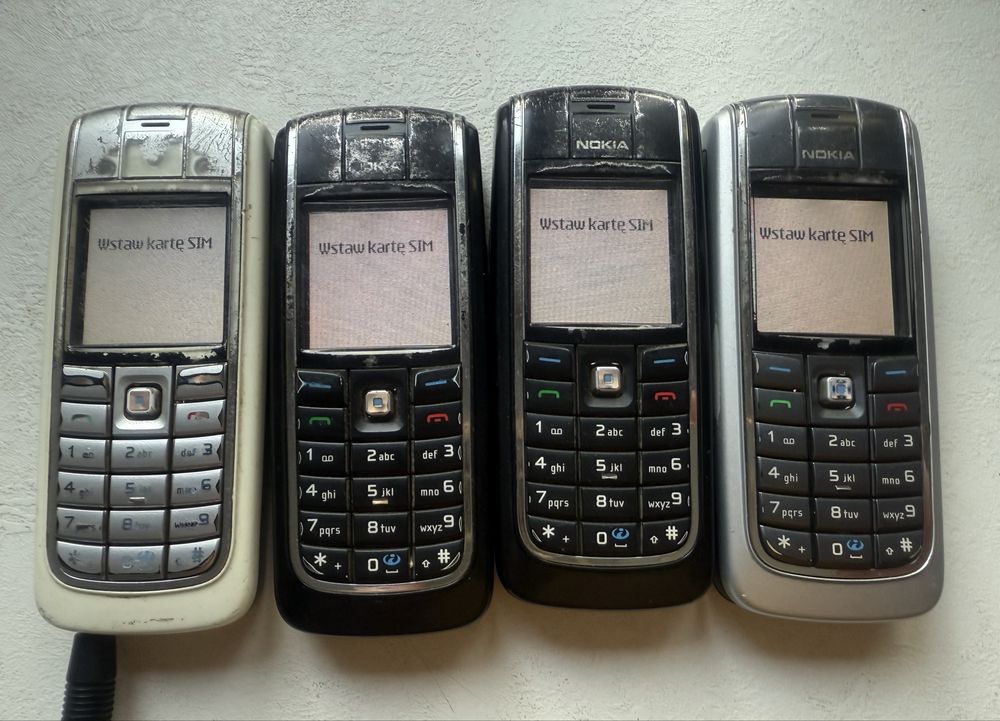 Nokia 6020  cztery sztuki