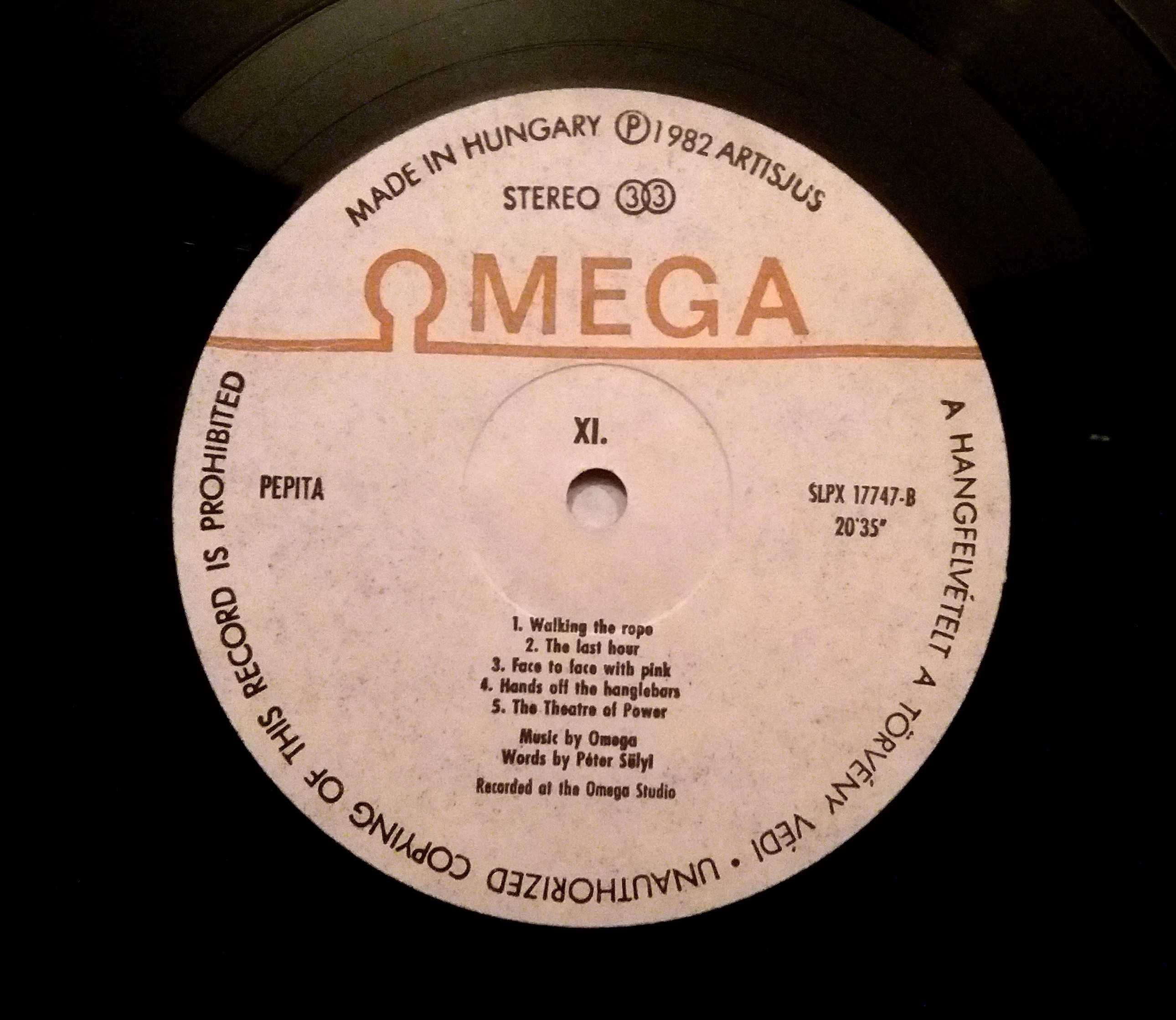 Omega ХI - 1982 г