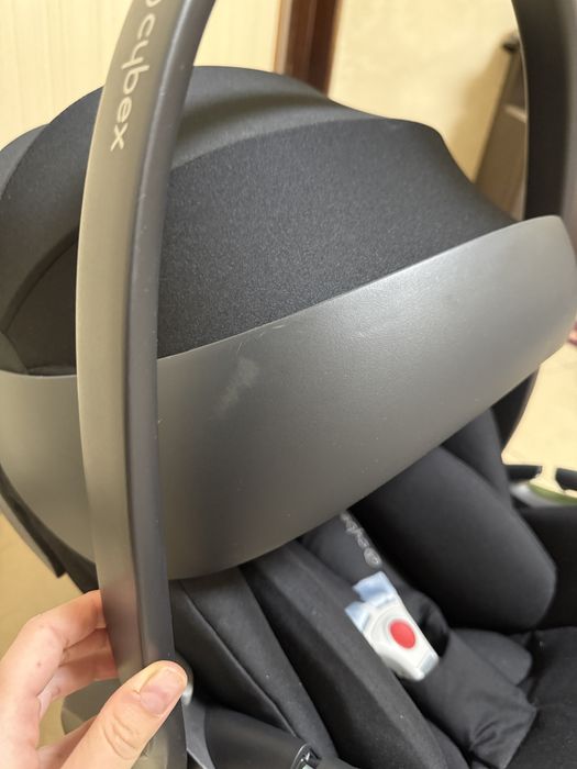 Автокрісло Cybex Cloud T i-size Sepia Black + адаптери