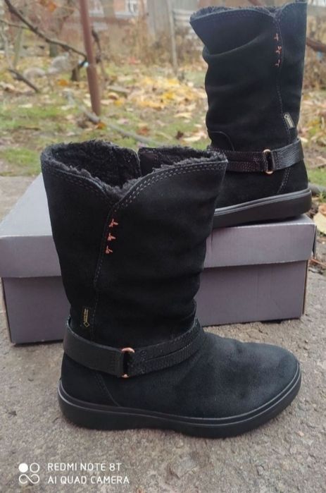 Ecco 29 чоботи на дівчинку зимові черевики сапоги ботинки взуття ессо