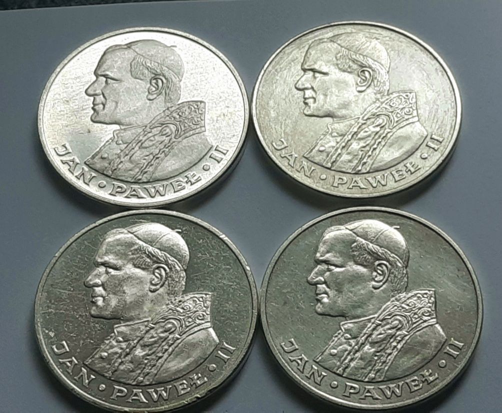 1000 zł Jan Paweł II x 4