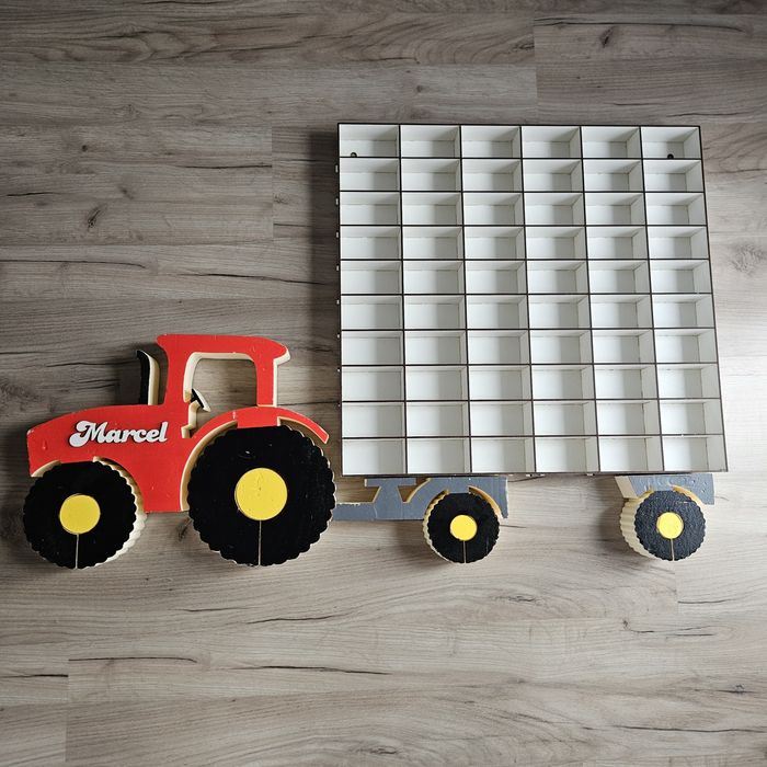 Półka traktor na autka hot wheels