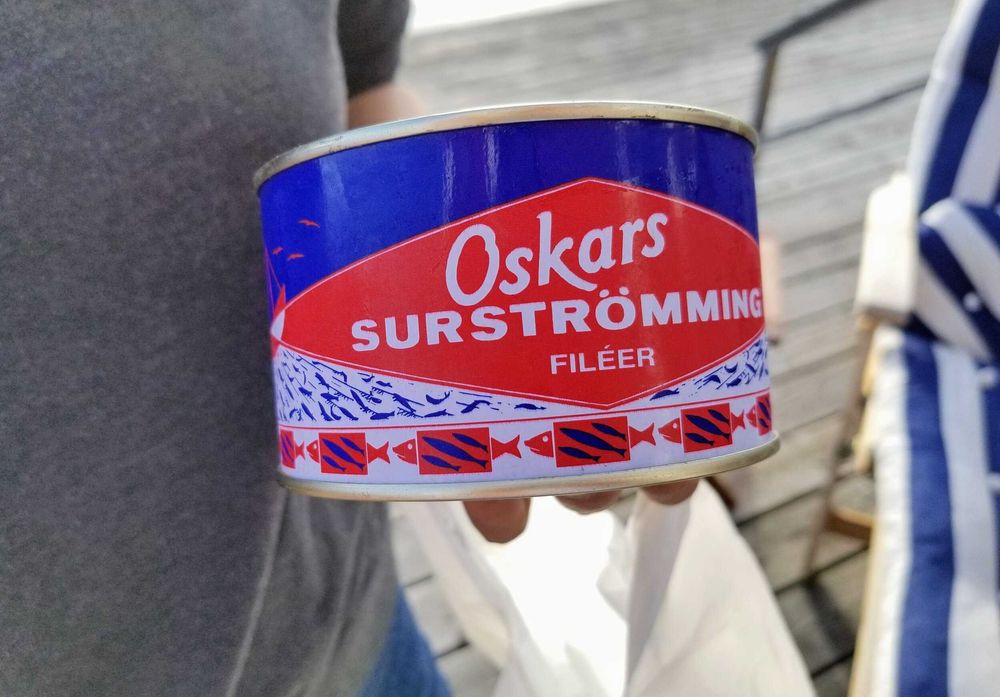 Oskars Fileer Сюрстремінг, Консерва Surströmming (Сюрстреминг)