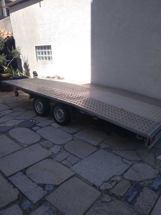 Atrelado de carga geral novo++porta carros