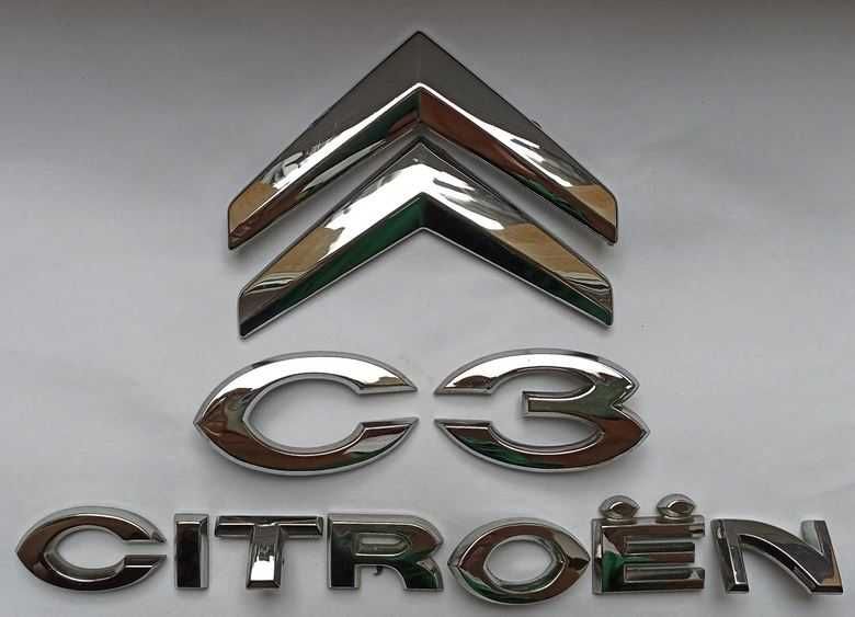 Napis emblemat Citroen C3 05-09r
