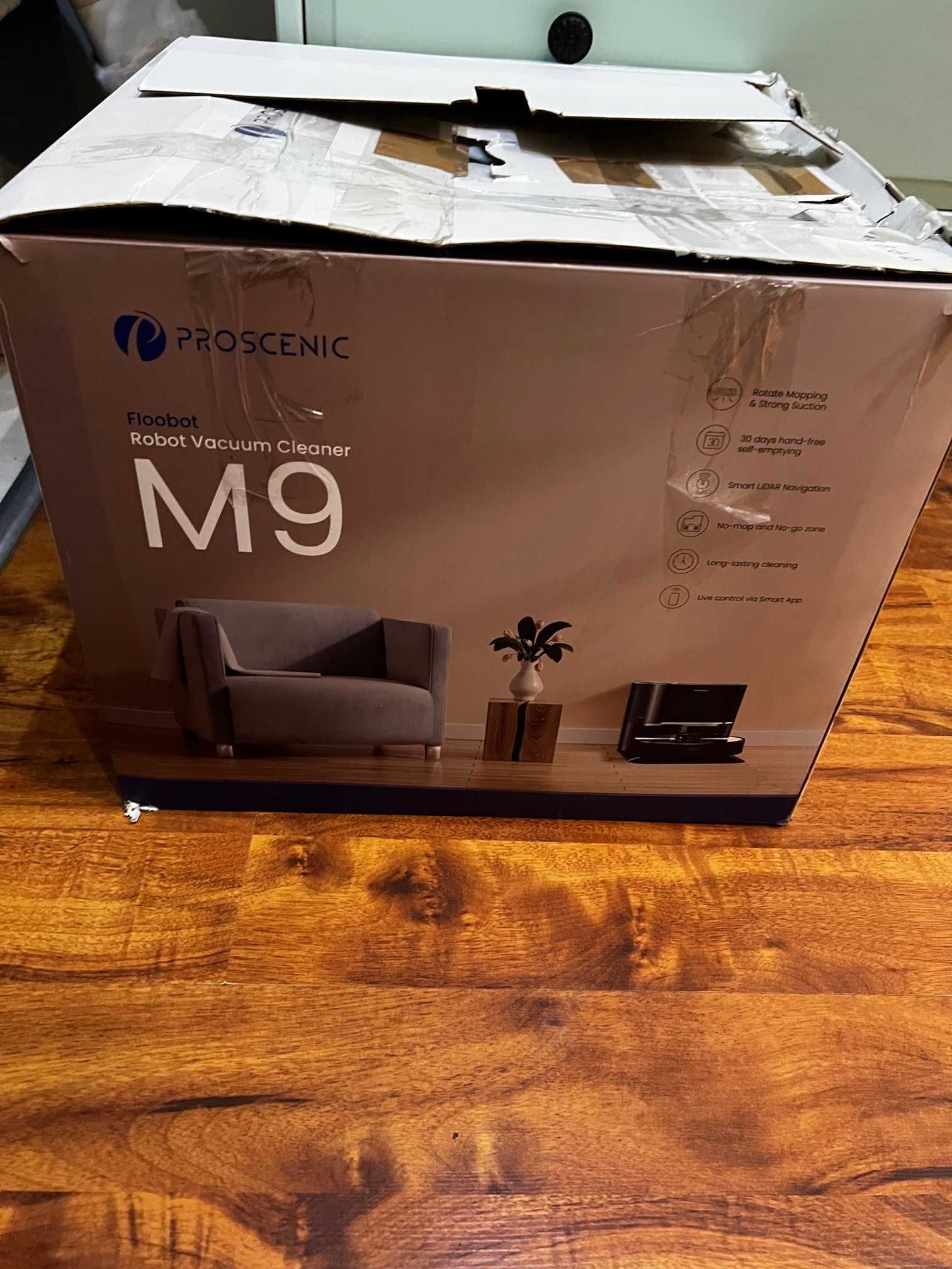 Proscenic M9 robot odkurzający ze stacją ssącą