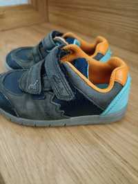 Buty skórzane wygodne sportowe sneakersy Clarks jesien rozmiar 23